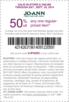 Joann-coupons